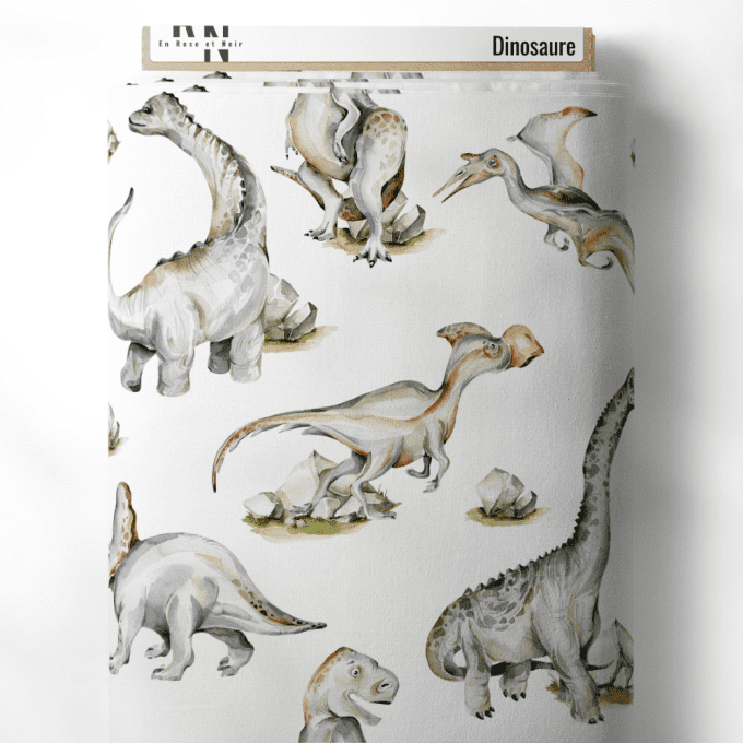 Tissu dinosaure