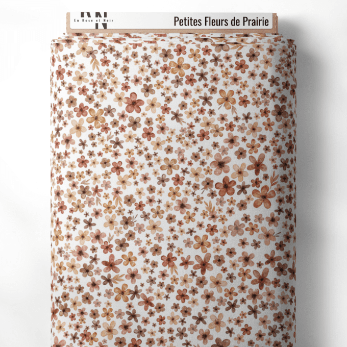 Tissu petites fleurs de prairie