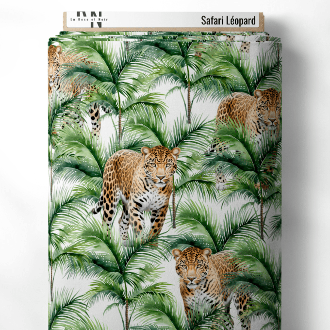 Tissu safari tigre