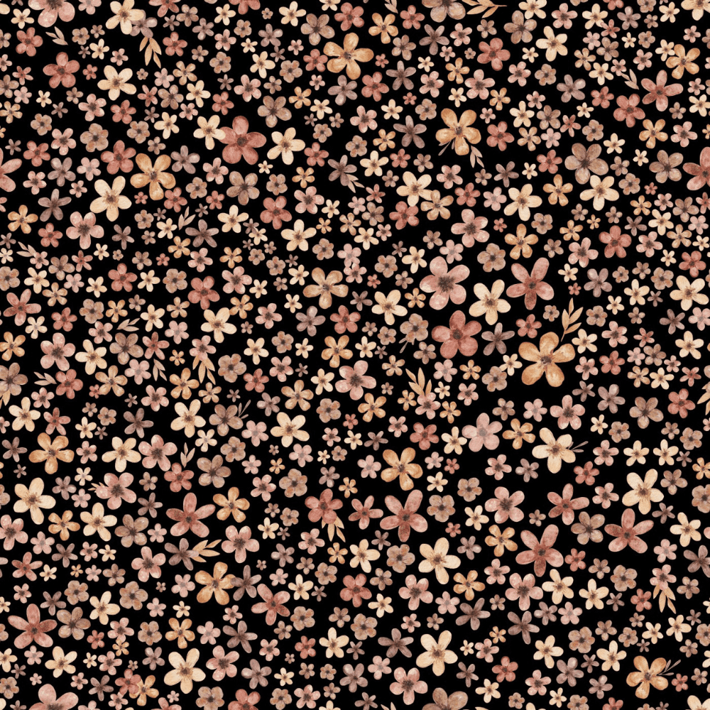 Tissu petites fleurs de prairie 3