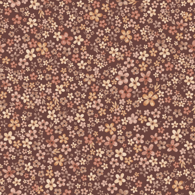 Tissu petites fleurs de prairie 4